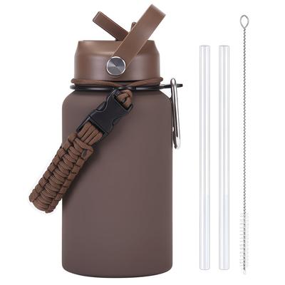 OULOVECO 650ml Stainless Steel Water Insulated and Direct Keeps Cold for 6 Sports Water Bottle with Vacuum 304 Stainless Large Perfect for and