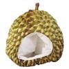 Comfortable Simulation Durian Hat Soft Cartoon Plush Hat Durian Headgear  Cross-dressing Shows