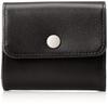 [Margaret Howell Idea] Tri-fold Wallet with Snap, Black, One Size