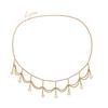 Dames Sexy Zilver Goud Meerlagig Retro Kwastjes Taille Riem Ketting Lichaams Sieraden
