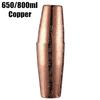 550ml/850ml Engraving Stainless Steel Cocktail Boston Bar Shaker Bar tool