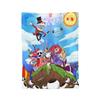 Hot Anime The Amazing Digital Circus Series Role Creative Cute Blanket Flannel Print Warm Soft Home Bedroom Blanket Supplies