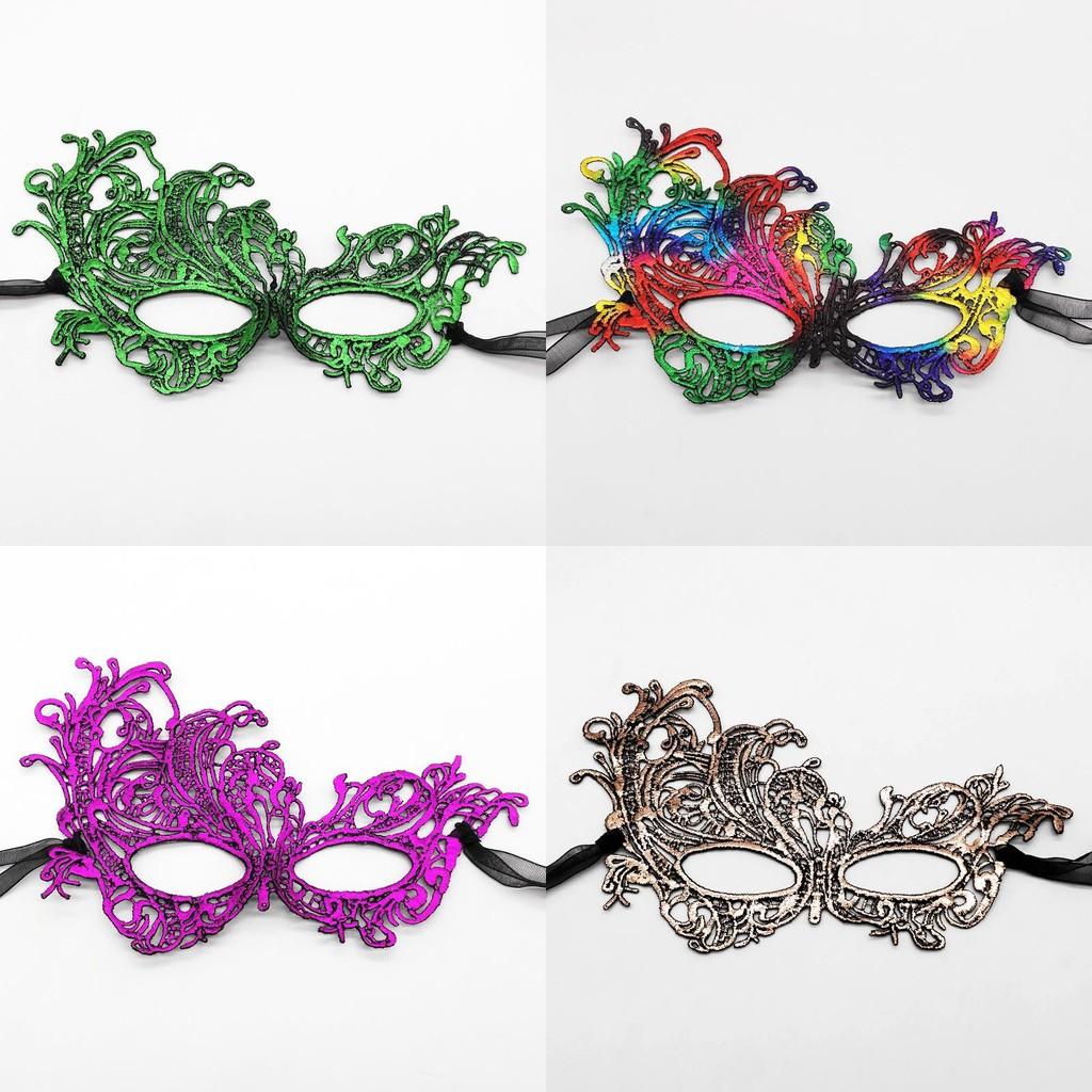 Gorgeous Thick Lace Phoenix Mask In Various Colors For Halloween And Costume Parties