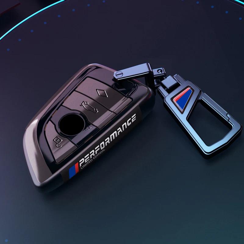 PC Car Key Case Cover Bag For Bmw F20 G20 G30 X1 X3 X4 X5 G05 X6 X7 G11 F15 F16 G01 G02 F48 Accessories Holder Shell Keychain