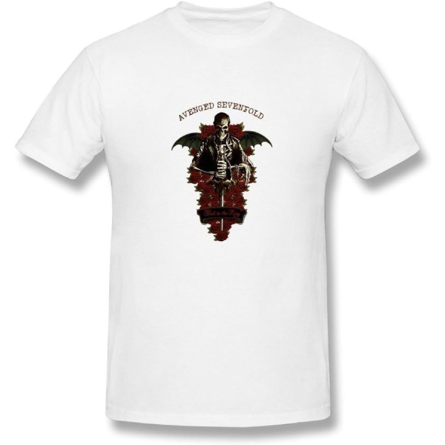 WunoD Men s Avenged Sevenfold T-shirt S