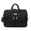 1pc Oxford Fabric Laptop Bag Large Capacity, Multi-Functional, Horizontal Tote, Shoulder Backpack, Lightweight, Adjustable Strap, Zipper Closure
