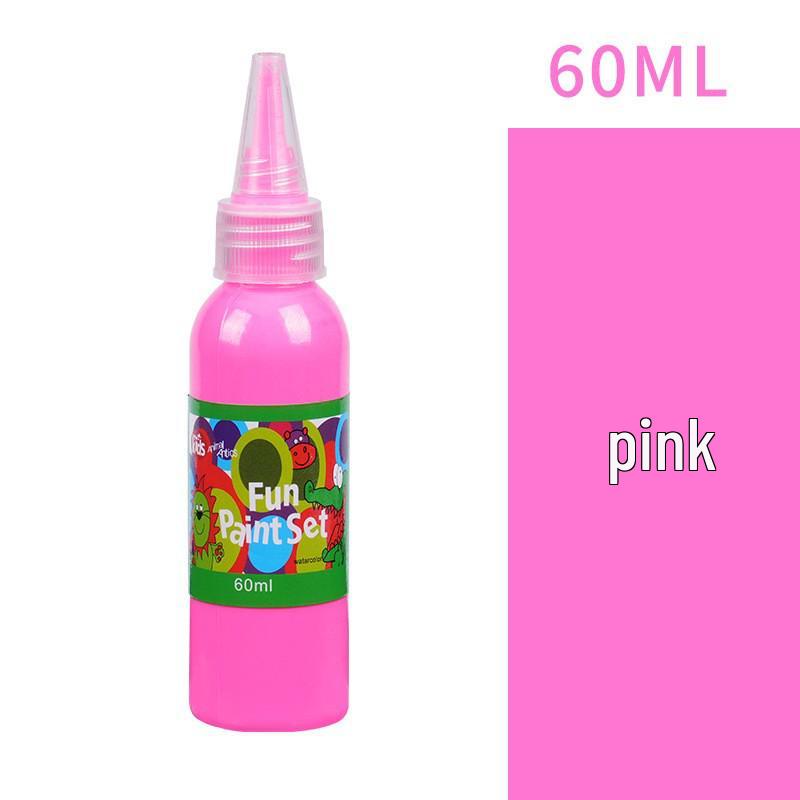 60ml Kinderfingerfarben-Set: 12 Aquarellfarben für Kunst & Face Painting