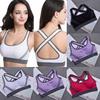 Luxurious Cross Back Padded Sports Bra For Women Seamless And Breathable Fitness Top