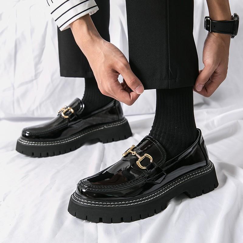 Mens Casual Loafers With Thick Sole