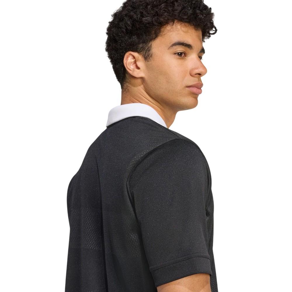 adidas Tricou Polo Rugby din Poliester pentru Bărbați, Noua Zeelandă