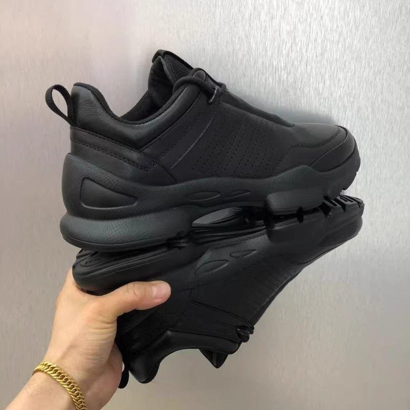 Men's shoes lace-up men's shoes casual platform stacking high-value business