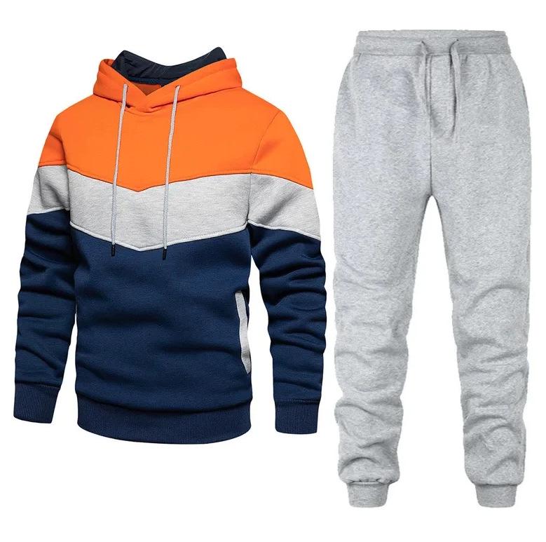 Herren-Sportanzug mit Kapuze und Hose – Freizeitkleidung für Frühling/Herbst 2023