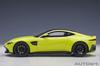 AUTOart Aston Martin Vantage 2019 Metallic Lime Black Roof Finished Model 70279 1/18 Green/Carbon