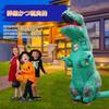 KASTOBS Inflatable Dinosaur Tyrannosaurus Halloween Perfect for New and for Adults and Children Sizes Costume, Cosplay, Rex, Costume, Air-Filled,