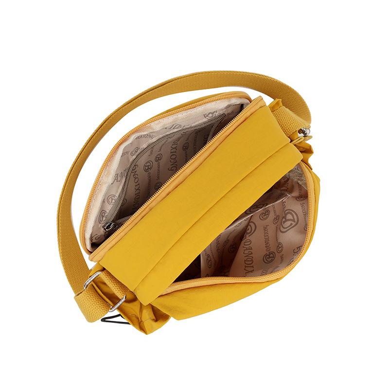 Waterproof Ultra-light Nylon Bag Women's Outdoor Large Capacity Shoulder Crossbody Bag