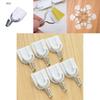 Versatile Self Adhesive Hooks For Stylish Wall Hanging In Any Room Decor