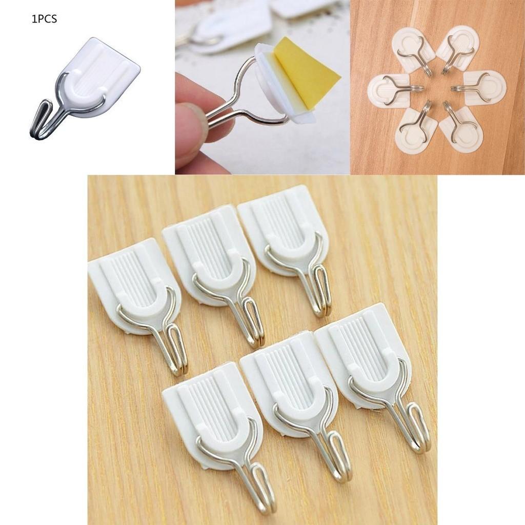 Versatile Self Adhesive Hooks For Stylish Wall Hanging In Any Room Decor