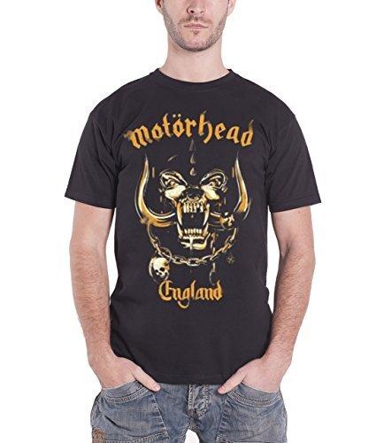 Motorhead Men s Mustard Pig Short Sleeve T-Shirt, Black, X-Large XL