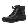 Women'S Boots Classic Fashion Plus Size Round Head Side Zipper With Plush Winter Leather Boots For Women Shoes Botas Mujer