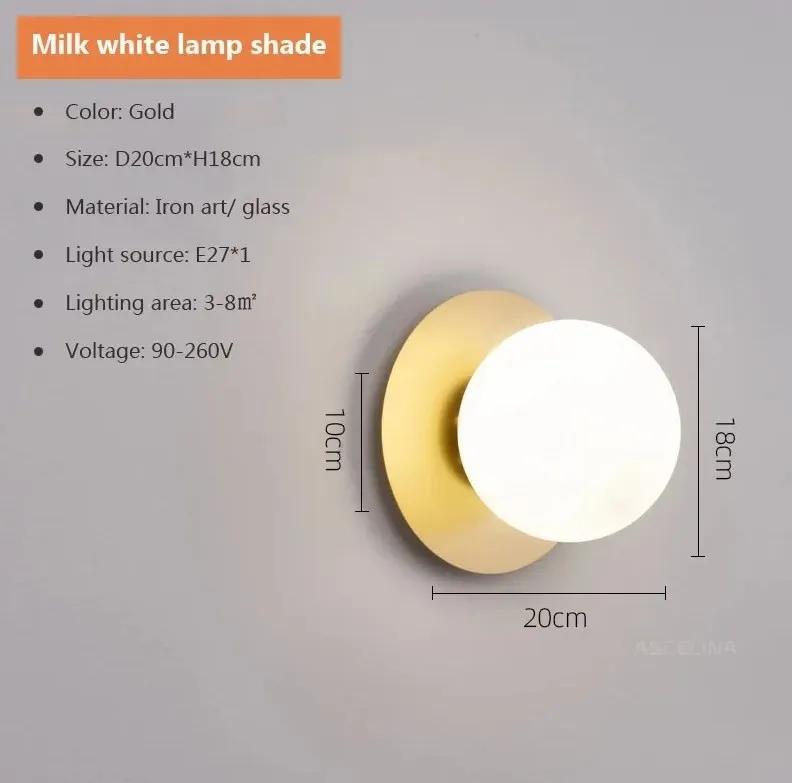 

Светодиодный современный настенный светильник, простой настенный светильник для спальни, прикроватный светильник для гостиной, фоновая стена, лестница, коридор, ванная комната, зеркало, передний свет Cool White(5500-7000K)