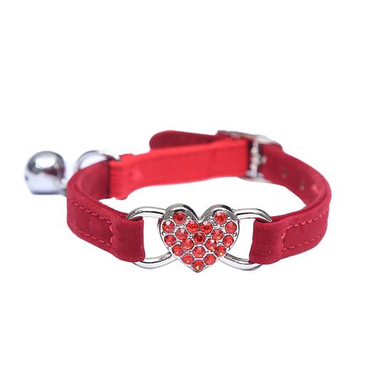 Yousheng Cat Collar Skin-friendly Adjustable Multi-color Safety Belt Pet Necklace Pet