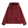Spring and autumn coat women's new small short trench coat loose casual tooling jacket top