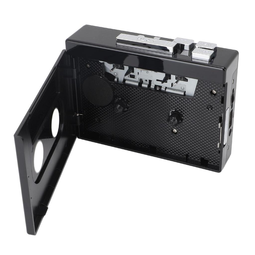 Portable Walkman Cassette Player with Automatic MP3 Stereo FM Ideal for Travel Reverse, Converter, Sound, 5.0, Radio, 3.5mm Jack, (A)