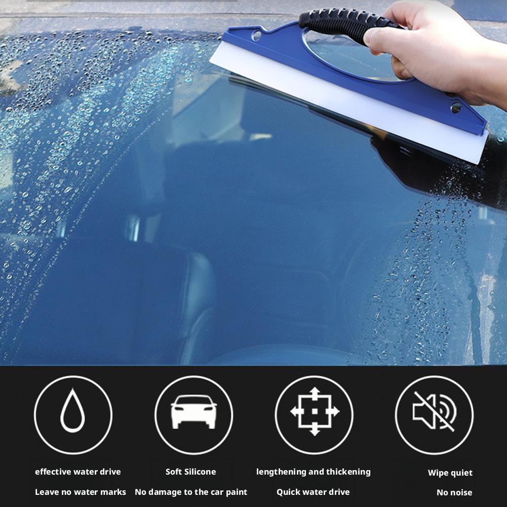 Silicone Water Wiper Silica Gel Car Wiper Board Windshield Cleaner Non-Scratch Soft Window Drying Blade