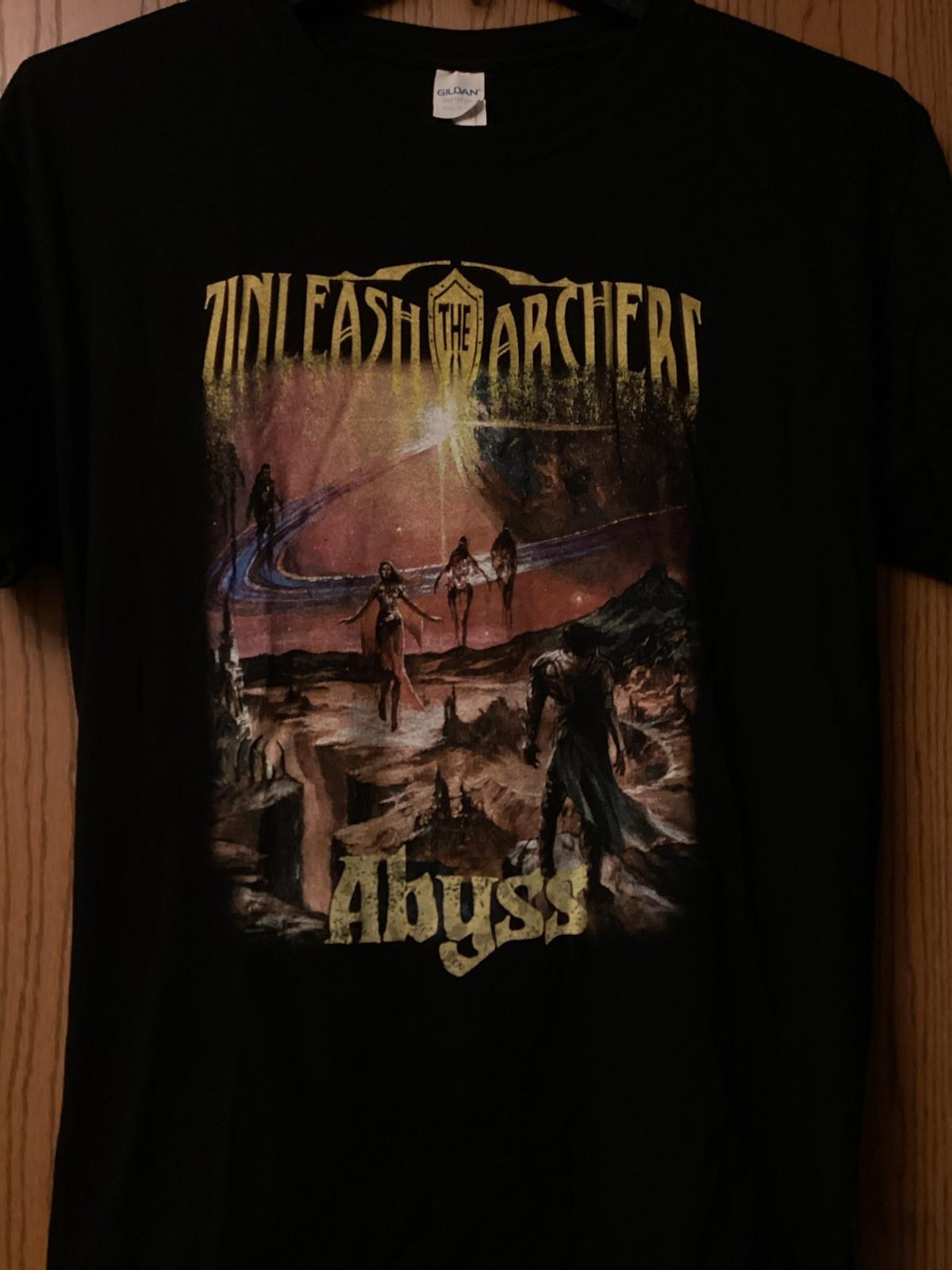 Unleash The Archers - “Abyss” Black Shirt - 2 Sided - Graphic Print - XL S