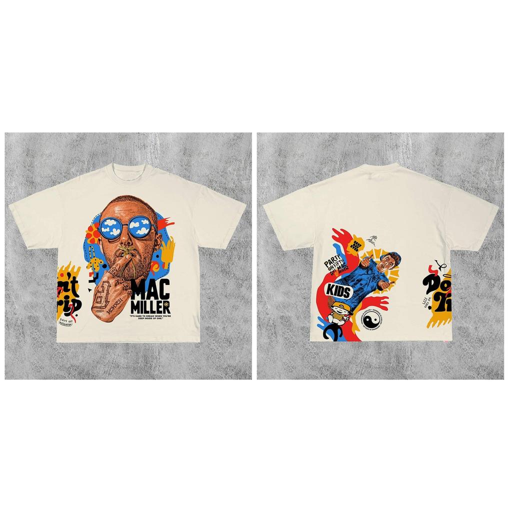 Y2K Hip Hop T-shirt Harajuku Cotton T-shirt Gothic Streetwear Fashion Men and Women Punk Casual Cotton Loose T-shirt