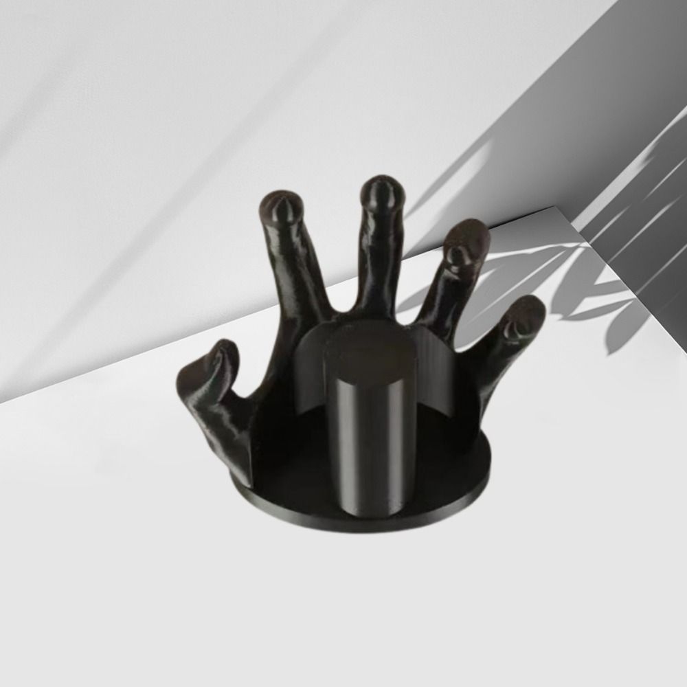 Kreativní držák papírových ručníků Pryskyřičná figurka paže Ozdoba Dárek Vertikální dávkovač ubrousků Pultové desky