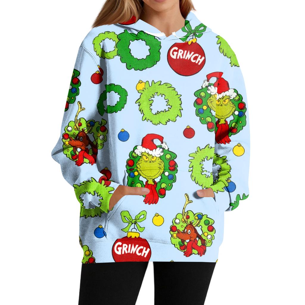 Women's Fashion Daily Versatile Casual Crewneck Sweatshirts Graphic Daily Long Sleeve Gradient Patchwork Printed Top Sweatshirts