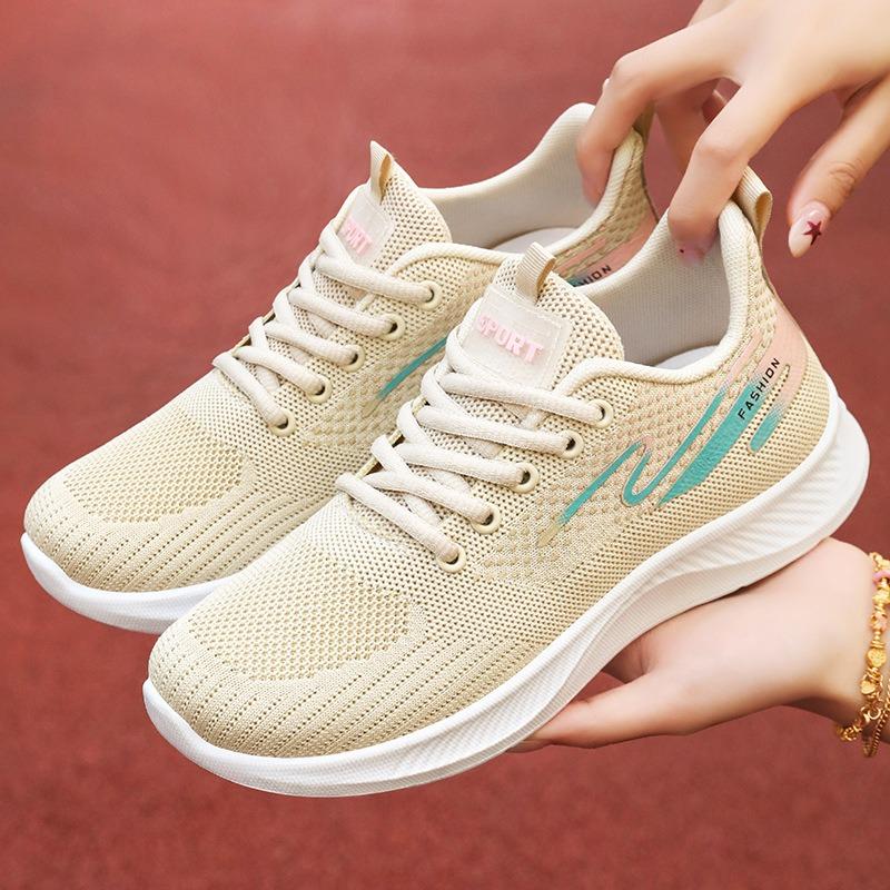 New Style Sports Shoes Breathable Shoes Soft-soled Running Shoes Single Shoes for Women