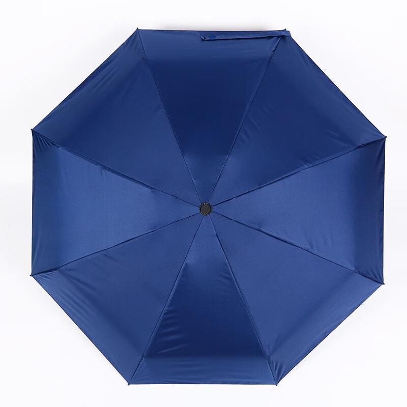 Двухслойный трехскладной солнцезащитный зонт
