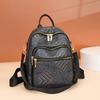 Multi-purpose Bag Niche Design Backpack New Retro Fashion Versatile Backpack Student Schoolbag Women