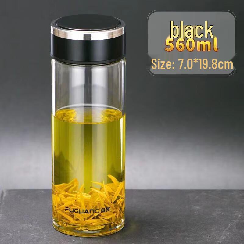 Fuguang ZK Portable Glass Tea & Water Bottle