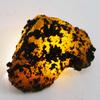 Zaffiro Giallo Naturale 83,05 ct Grezzo Certificato Gema Sfusa