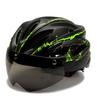 Lishi Fahrradhelm mit magnetischer Brille