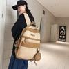 Schoolbag Backpack Men's and Women's Large Capacity Simple Student School Bag Lightweight Travel Bag Commuter Computer Backpack School Bag