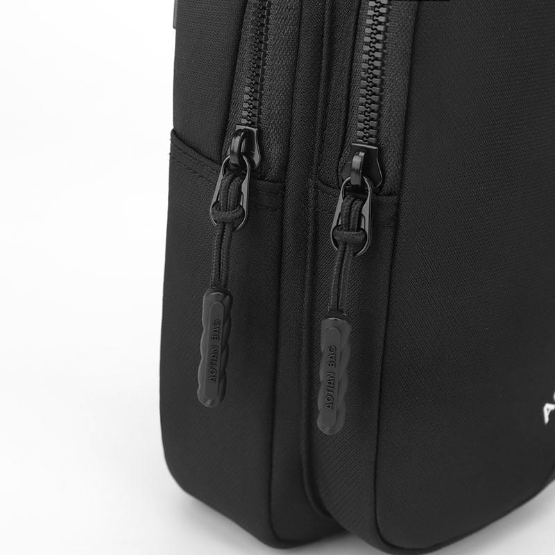 Men's Chest Bag Crossbody Bag Oxford Commuter Shoulder Bag