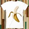 Dirty Censored Peeled Banana T Shirt Adult Unisex Men Women Retro Design Tee Vintage Top A4754