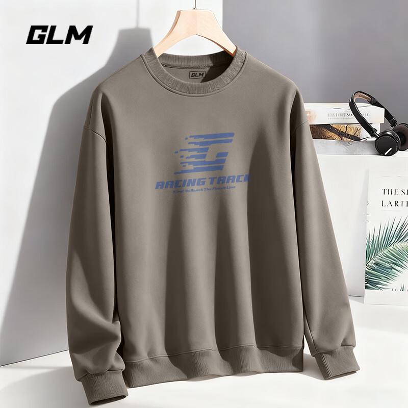 

Men s Thickened Fleece Round Neck Pullover 3XL
