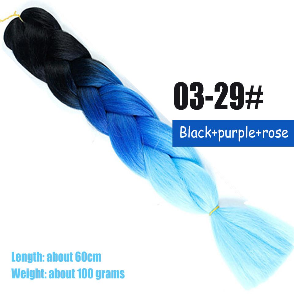 WTB Big Braid Synthetic Wigs Women Chemical Fiber High Temperature Silk Hand-woven Shiny Big Braid Hair Dirty Braid Wig Braided Hair