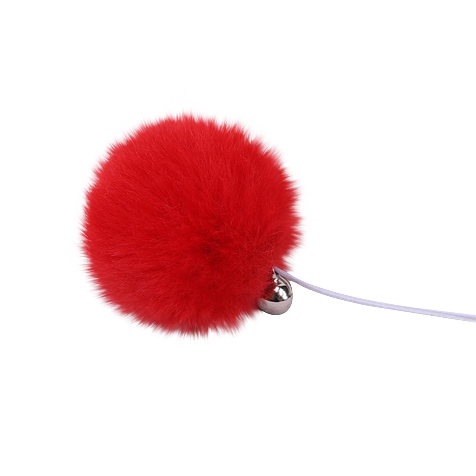 

Запасной мяч для кошек Интерактивные игрушки для кошек Подвесные игрушки для когтеточки Игрушка-мяч для кошек с игрушечным мячом One Size красный