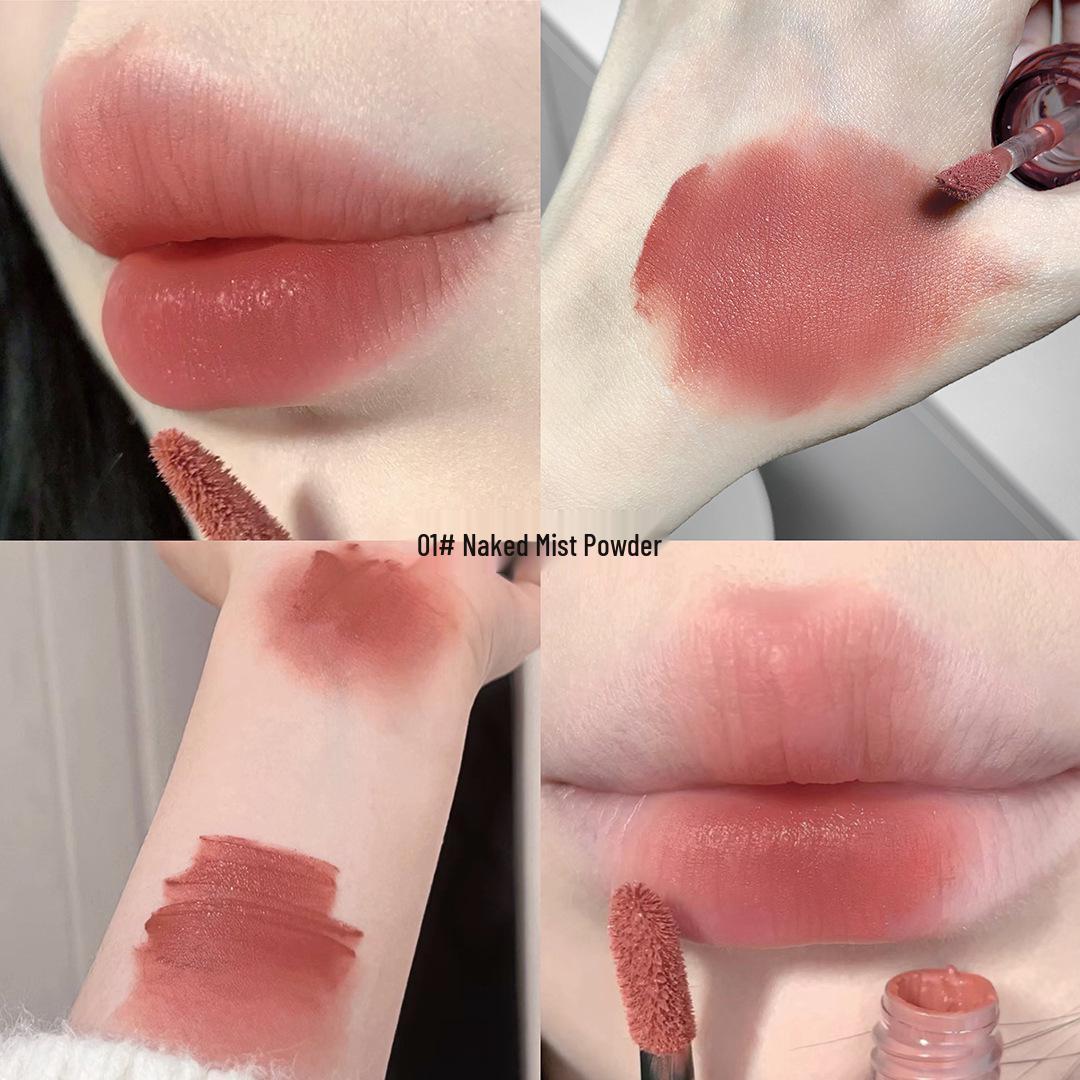 

Shaqinuo Velvet Matte Lip Glaze: Long-Lasting, Non-Stick, Highly Pigmented Lipstick