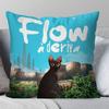 Cartoon Movie FFlow Pillow Case Fashion Square Pillowcase Bedroom Sofa Room Ins Decoration Leisure