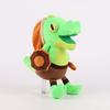Adorable Lil Gator Game Plush Toy Soft Green Cartoon Animal For Kids 28cm Height
