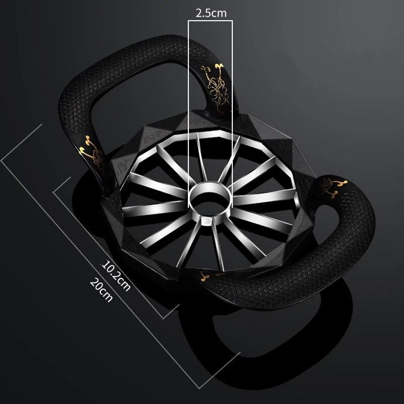 

8/12 лезвие из нержавеющей стали, резак для фруктов, нож для резки яблок, груш, безъядерный, овощерезка, измельчитель, сплиттер, кухонные гаджеты