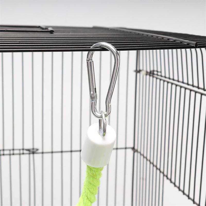 Creative Parrot Climbing Ladder Rotating Swing Bird Hanging Standing Rope Toys