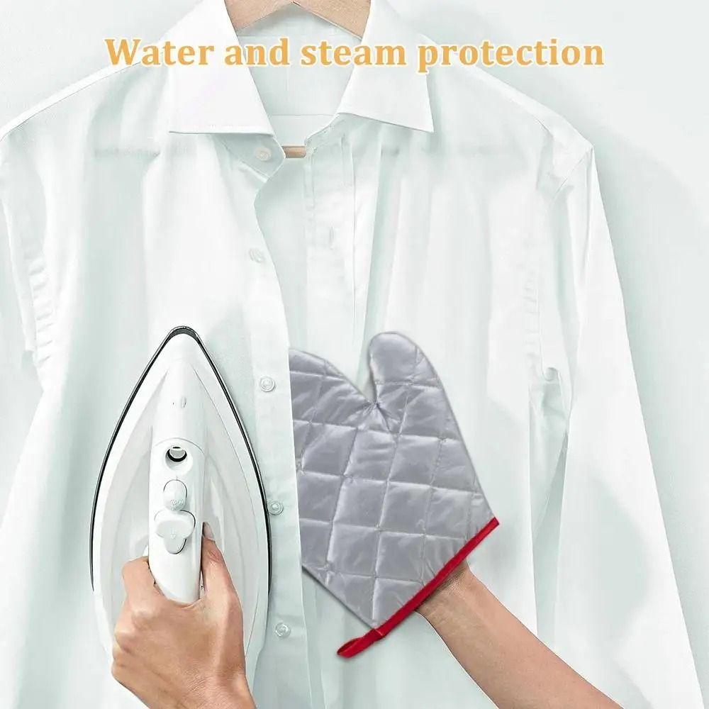 Heat Resistant Garment Steamer Ironing Gloves Anti-scald Oven Gloves Ironing Board